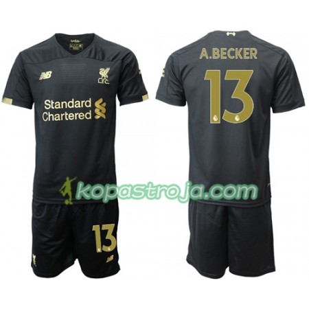 Billiga Fotbollströjor Liverpool A.Becker 13 Målvakt Barn Hemma tröja 2019/20 Kortärmad